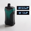 Authentic Vaporesso XIRON 50W 1500mAh VW Variable Wattage Pod System Mod Kit - Green, 5~50W, 5.5ml, 0.3 / 0.8ohm