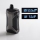 Authentic Vaporesso XIRON 50W 1500mAh VW Variable Wattage Pod System Vape Mod Kit - Black, 5~50W, 5.5ml, 0.3 / 0.8ohm