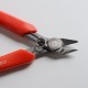 Authentic Coil Master Wire Cutters - Red, Chrome-Vanadium Steel, Flush Cut, Angled Precision