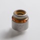 Authentic Vandy Vape Requiem RDA Rebuildable Dripping Vape Atomizer - Frosted Grey, DL / RDL / MTL, 22mm Diameter