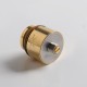 Authentic Vandy Vape Requiem RDA Rebuildable Dripping Vape Atomizer - Gold, DL / RDL / MTL, 22mm Diameter