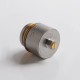 Authentic Vandy Vape Requiem RDA Rebuildable Dripping Vape Atomizer - Frosted Grey, DL / RDL / MTL, 22mm Diameter