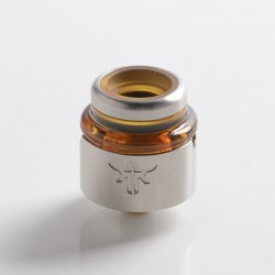 Authentic VandyVape Requiem RDA Rebuildable Dripping Atomizer - Silver, DL / RDL / MTL, 22mm Diameter