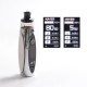 Authentic Oumier Voocean 80 80W VW Variable Wattage Pod Mod Vape Kit - Silver, 5~80W, 1 x 18650, 4.0ml, 0.2 / 0.8ohm