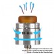 Authentic GeekVape TALO X RDA Rebuildable Dripping Atomizer w/ BF Pin - Blue, Stainless Steel, 24mm Diameter
