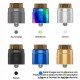 Authentic GeekVape TALO X RDA Rebuildable Dripping Atomizer w/ BF Pin - Gold, Stainless Steel, 24mm Diameter