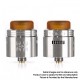 Authentic GeekVape TALO X RDA Rebuildable Dripping Atomizer w/ BF Pin - Gold, Stainless Steel, 24mm Diameter