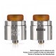 Authentic GeekVape TALO X RDA Rebuildable Dripping Atomizer w/ BF Pin - Gun Metal, Stainless Steel, 24mm Diameter