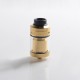 Authentic Hellvape Dead Rabbit V2 RTA Rebuildable Tank Vape Atomizer - Gold, Stainless Steel, 2ml / 5ml, 25mm Diameter