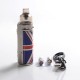 Authentic VOOPOO DRAG S 60W 2500mAh VW Mod Pod System Vape Starter Kit - Silver Knight, 4.5ml, 0.2ohm / 0.3ohm, 5~60W