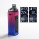 Authentic Rincoe Manto Max 228W Triple AIO TC VW Pod System Mod Vape Kit - Rainbow, 1~228W, 8.0ml, 0.2 / 0.3ohm, 2 x 18650