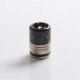 Authentic REEWAPE AS318 810 Drip Tip for RDA / RTA / RDTA / Sub Ohm Tank Vape Atomizer - Black Gold, Resin & SS, 20mm