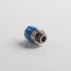 Authentic REEWAPE AS319 510 Drip Tip for RDA / RTA / RDTA / Sub Ohm Tank Vape Atomizer - Blue Gold, Resin & SS, 20mm