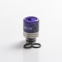Authentic REEWAPE AS319S 510 Drip Tip for RDA / RTA / RDTA / Sub Ohm Tank Atomizer - Purple, Resin & SS, 20mm