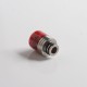 Authentic REEWAPE AS319S 510 Drip Tip for RDA / RTA / RDTA / Sub Ohm Tank Vape Atomizer - Red, Resin & SS, 20mm