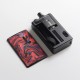 Authentic Mechlyfe Ratel XS 80W TC VW DL / MTL Rebuildable AIO Pod System Vape Kit - Black & Resin Red, 5.5ml, 5~80W, 1 x 18650