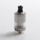 Authentic Gas Mods Pallas MTL RTA Rebuildable Tank Vape Atomizer - Grey, Stainless Steel + Glass, 22mm Diameter