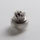 Authentic Gas Mods Pallas MTL RTA Rebuildable Tank Vape Atomizer - SS, Stainless Steel + Glass, 22mm Diameter