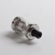 Authentic Gas Mods Pallas MTL RTA Rebuildable Tank Vape Atomizer - SS, Stainless Steel + Glass, 22mm Diameter