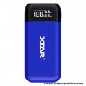 [Ships from Bonded Warehouse] Authentic XTAR PB2S Portable Power Bank Dual-role Fast Charger for 18650/18700/20700/21700 - Blue