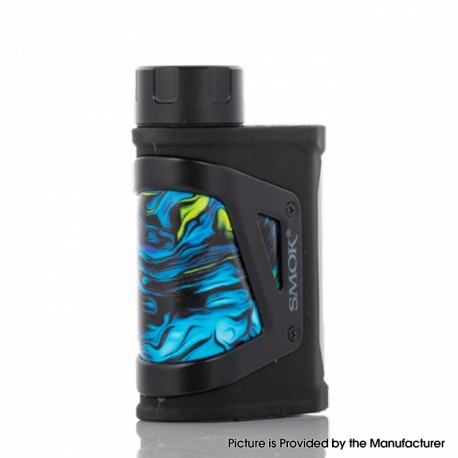 Authentic SMOKTech SMOK Scar-Mini 80W VW Box Mod - Fluid Blue, 1~80W, 1 x 18650, IP67 Waterproof / Dustproof / Shockproof