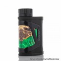 Authentic SMOK Scar-Mini 80W VW Box Mod - Green Stabilizing Wood, 1~80W, 1 x 18650, IP67 Waterproof / Dustproof /Shockproof