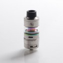 Authentic Kizoku Unlimit DL RTA Rebuildable Tank Atomizer w/ Prebuild Coil - SS, SS + Glass, 3.5ml, 24mm Diameter