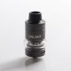 Authentic Kizoku Unlimit DL RTA Rebuildable Tank Vape Atomizer w/ Prebuild Coil - Gun Metal, SS + Glass, 3.5ml, 24mm Diameter