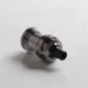 Authentic Augvape Intake MTL RTA Rebuildable Tank Vape Atomizer - Gun Metal, Stainless Steel + Glass, 3.1ml/4.6ml, 24mm Diameter