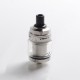 Authentic Augvape Intake MTL RTA Rebuildable Tank Vape Atomizer - Silver, Stainless Steel + Glass, 3.1ml / 4.6ml, 24mm Diameter