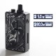 Authentic Mechlyfe Ratel XS 80W TC VW DL /MTL Rebuildable AIO Pod System Vape Kit - Black & Resin White, 5.5ml, 5~80W, 1 x 18650