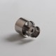 Authentic BP MODS Pioneer MTL RTA Replacement MTL / DL Long Tank Kit - Silver, Stainless Steel