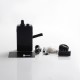 Authentic Mechlyfe Ratel XS 80W TC VW DL /MTL Rebuildable AIO Pod System Vape Kit - Black & Resin White, 5.5ml, 5~80W, 1 x 18650