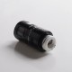 Authentic ThunderHead Creations THC Artemis RDTA Vape Atomizer w/ BF Pin - Silver + Black, SS + Glass, 4.5ml, 24mm Diameter