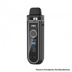 Authentic OBS Skye Pod System Mod Kit Standard Version - Black, VW 5~40W, 1600mAh, 4.0ml, 0.4ohm / 1.0ohm