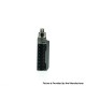 Authentic KSL Niki Boost II Pod Mod Kit - Black Texture, VW 1~80W, 2500mAh, 4.0ml