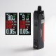 Authentic Wotofo Manik 80W Pod System Vape Mod Kit - Nano Black, VW 5~80W, 1 x 18650, 4.5ml, 0.2ohm