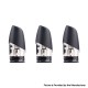 [Ships from Bonded Warehouse] Authentic Vapefly Manners Replacement Pod Cartridge w/ 1.4ohm Coil - 2.0ml (3 PCS)