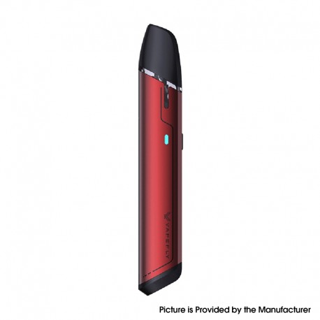 Authentic Vapefly Manners Pod System Starter Kit - Deep Red, 650mAh, 2.0ml, 1.0ohm / 1.4ohm