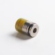 Authentic REEWAPE AS318S 810 Drip Tip for RDA / RTA / RDTA / Sub Ohm Tank Vape Atomizer - Yellow, Resin & SS, 20mm