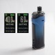 Authentic Innokin Kroma Z Pod System Vape Mod Kit - Midnight Blue, 6~40W, 3000mAh 4.5ml, 0.8ohm / 0.3ohm