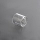 Authentic Yachtvape Pandora 30 Plus MTL RTA Replacement Tank Tube Bell Cap - Transparent, PC, 3.0ml