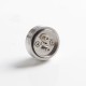 Dvarw MTL FL Facelift 24 Style RTA Rebuildable Tank Vape Atomizer w/ 11 x Air Inserts - Silver, 3.5ml / 6.0ml, 24mm Diameter