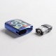 Authentic Uwell Caliburn KOKO Prime 15W Pod System Kit - Blue, 690mAh, 2.0ml, 1.0ohm