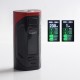 Authentic SMOKTech SMOK Rigel 230W VW Variable Wattage Vape Box Mod - Black Red, 1~230W, 2 x 18650