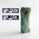 Authentic ULTRONER Alieno 70W TC VW Variable Wattage Vape Box Mod - Green, Stabilized Wood, 1~70W, 1 x 18650, SEVO 70 Chipset