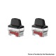 Authentic OBS Skye Replacement SK MTL Empty Pod Cartridge - 4.0ml, Compatible with OM SK 1.0ohm Regular Coil (2 PCS)