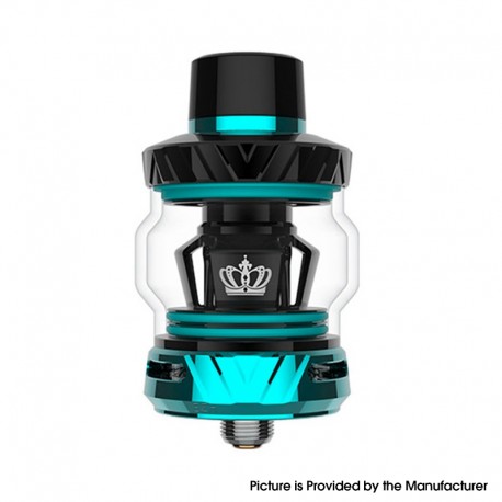 Authentic Uwell Crown 5 Sub Ohm Tank Clearomizer Atomizer - Blue, 5.0ml, 0.23ohm / 0.3ohm, 29mm Diameter, Standard Version