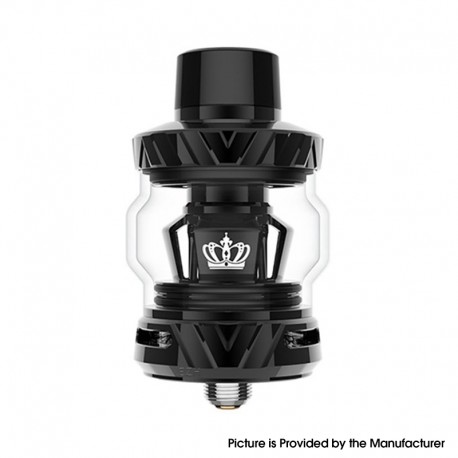 [Ships from Bonded Warehouse] Authentic Uwell Crown 5 Sub Ohm Tank Clearomizer Atomizer - Black, 5.0ml, 29mm, Standard Version