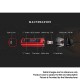 Authentic Uwell Aeglos Pod System Mod Kit - Red, VW 5~60W, 1500mAh, 3.5ml, MTL 0.8ohm Coil / DL 0.23ohm Coil